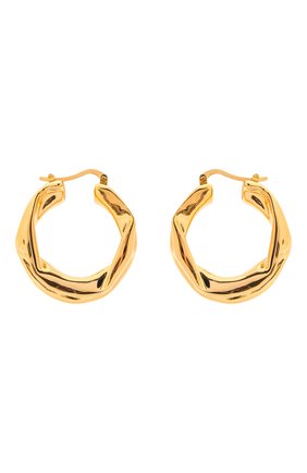 Женские серьги JIL SANDER золотого цвета по цене 42500 руб., арт. JSWS837161/WSS79009 | Фото 1 Женские серьги JIL SANDER золотого цвета, арт. JSWS837161/WSS79009 | Фото 1