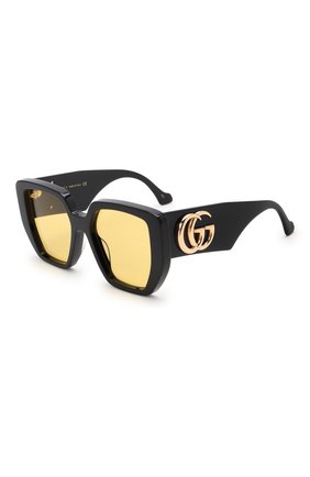 Женские солнцезащитные очки GUCCI черного цвета по цене 33900 руб., арт. GG0956S 004 | Фото 1 Женские солнцезащитные очки GUCCI черного цвета, арт. GG0956S 004 | Фото 1 (Тип очков: С/з; Оптика Гендер: оптика-женское; Очки форма: Прямоугольные)