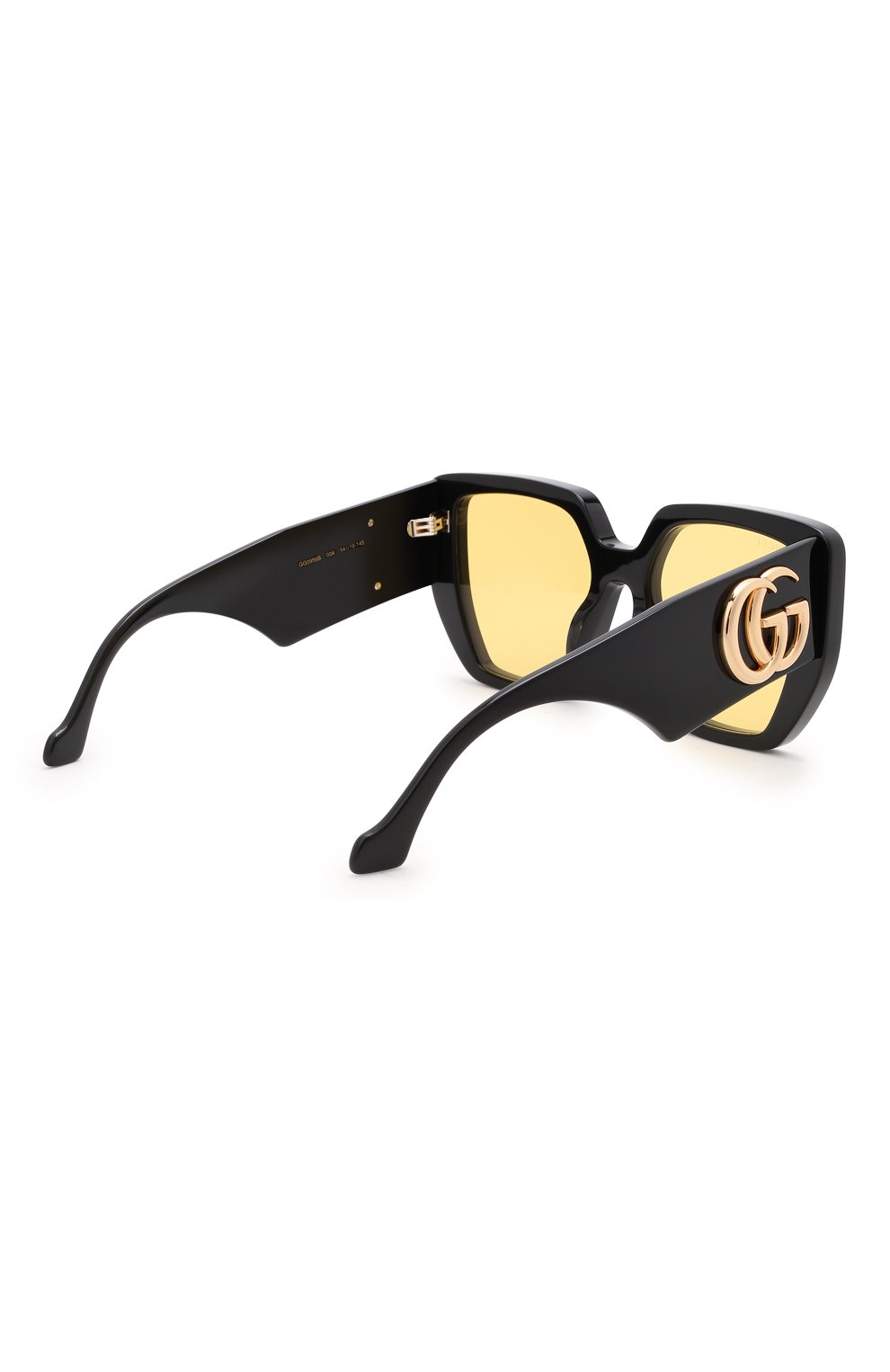 Женские солнцезащитные очки GUCCI черного цвета, арт. GG0956S 004 | Фото 4 (Тип очков: С/з; Оптика Гендер: оптика-женское; Очки форма: Прямоугольные)