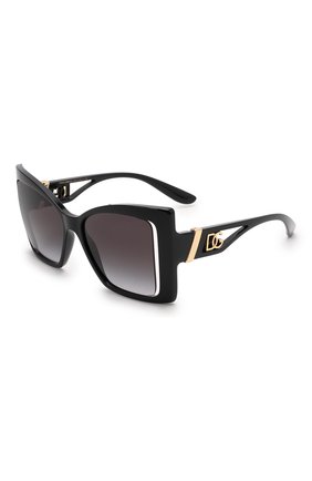 Женские солнцезащитные очки DOLCE & GABBANA черного цвета по цене 17700 руб., арт. 6141-501/8G | Фото 1 Женские солнцезащитные очки DOLCE & GABBANA черного цвета, арт. 6141-501/8G | Фото 1 (Тип очков: С/з; Оптика Гендер: оптика-женское; Очки форма: Бабочка)