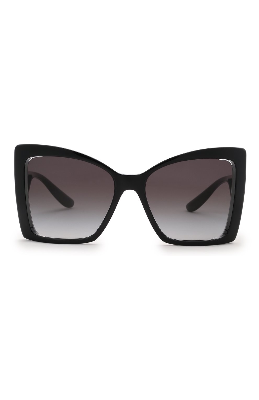 Женские солнцезащитные очки DOLCE & GABBANA черного цвета, арт. 6141-501/8G | Фото 3 (Тип очков: С/з; Оптика Гендер: оптика-женское; Очки форма: Бабочка)