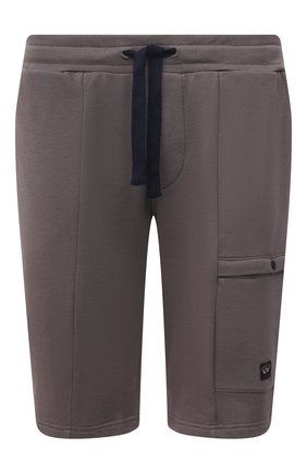 Мужские хлопковые шорты PAUL&SHARK коричневого цвета по цене 22850 руб., арт. 21411883/C00/3XL-6XL | Фото 1 Мужские хлопковые шорты PAUL&SHARK коричневого цвета, арт. 21411883/C00/3XL-6XL | Фото 1