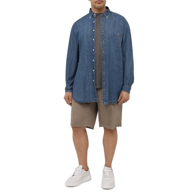 фото Джинсовая рубашка polo ralph lauren