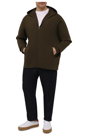 Мужской толстовка POLO RALPH LAUREN хаки цвета по цене 15250 руб., арт. 711652313/PRL BS | Фото 2 Мужской толстовка POLO RALPH LAUREN хаки цвета, арт. 711652313/PRL BS | Фото 2