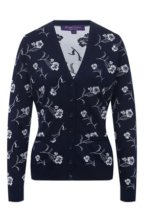 Женский шелковый кардиган RALPH LAUREN темно-синего цвета по цене 129000 руб., арт. 290844002 | Фото 1 Женский шелковый кардиган RALPH LAUREN темно-синего цвета, арт. 290844002 | Фото 1 (Рукава: Длинные; Длина (для топов): Стандартные; Женское Кросс-КТ: кардиган-трикотаж; Стили: Романтичный; Материал внешний: Шелк)