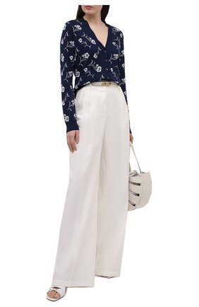 Женский шелковый кардиган RALPH LAUREN темно-синего цвета по цене 129000 руб., арт. 290844002 | Фото 2 Женский шелковый кардиган RALPH LAUREN темно-синего цвета, арт. 290844002 | Фото 2 (Рукава: Длинные; Длина (для топов): Стандартные; Женское Кросс-КТ: кардиган-трикотаж; Стили: Романтичный; Материал внешний: Шелк)