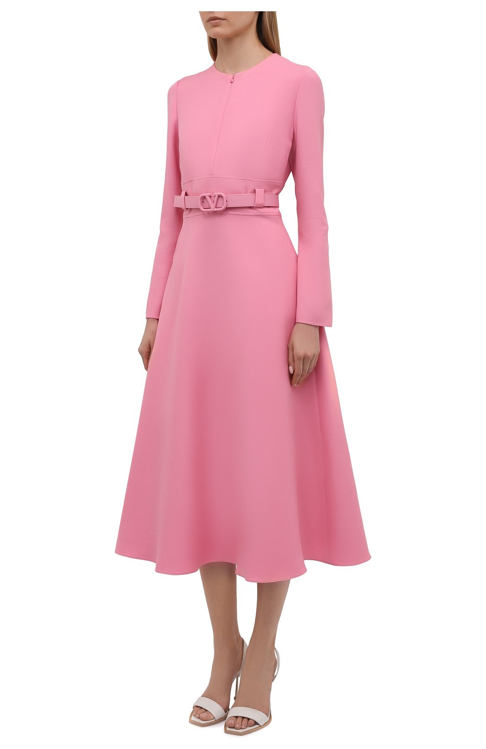 Платье Валентино розовое