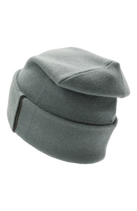 Женская кашемировая шапка BRUNELLO CUCINELLI мятного цвета по цене 57850 руб., арт. M12163199P | Фото 2 Женская кашемировая шапка BRUNELLO CUCINELLI мятного цвета, арт. M12163199P | Фото 2