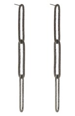 Женские серьги BRUNELLO CUCINELLI серебряного цвета, арт. M0RW9V015P | Фото 3 (Материал: Серебро)