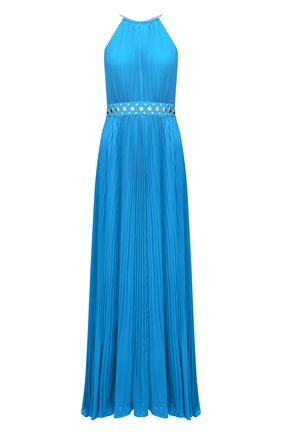 Женское платье MICHAEL MICHAEL KORS голубого цвета по цене 37450 руб., арт. MS1806L7R3 | Фото 1 Женское платье MICHAEL MICHAEL KORS голубого цвета, арт. MS1806L7R3 | Фото 1