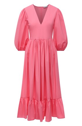 Женское хлопковое платье REDVALENTINO светло-розового цвета по цене 62450 руб., арт. VR0VAAU0/0VU | Фото 1 Женское хлопковое платье REDVALENTINO светло-розового цвета, арт. VR0VAAU0/0VU | Фото 1