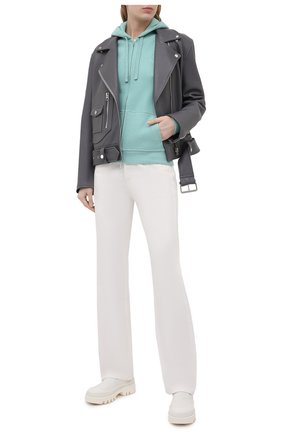 Женский хлопковый кардиган LORO PIANA мятного цвета по цене 84750 руб., арт. FAL6451 | Фото 2 Женский хлопковый кардиган LORO PIANA мятного цвета, арт. FAL6451 | Фото 2 (Длина (для топов): Стандартные; Женское Кросс-КТ: Кардиган-одежда; Стили: Спорт-шик; Рукава: Длинные; Материал внешний: Хлопок)