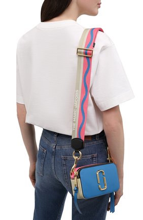 Женская сумка snapshot small MARC JACOBS (THE) синего цвета по цене 31900 руб., арт. M0012007 | Фото 2 Женская сумка snapshot small MARC JACOBS (THE) синего цвета, арт. M0012007 | Фото 2