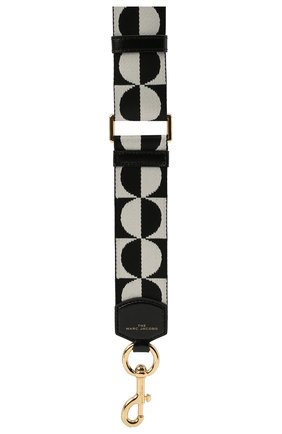 Женские ремень для сумки MARC JACOBS (THE) черно-белого цвета по цене 9360 руб., арт. S303M06SP21 | Фото 2 Женские ремень для сумки MARC JACOBS (THE) черно-белого цвета, арт. S303M06SP21 | Фото 2