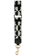 Женские ремень для сумки MARC JACOBS (THE) черно-белого цвета, арт. S303M06SP21 | Фото 2 (Кросс-КТ: ремень-сумка; Материал: Текстиль)