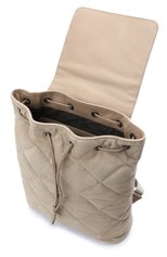 Женский рюкзак BRUNELLO CUCINELLI светло-серого цвета, арт. MBDLD2217P | Фото 4 (Размер: medium; Материал: Натуральная кожа; Стили: Кэжуэл)