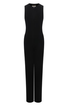 Женский шерстяной комбинезон SAINT LAURENT черного цвета по цене 162000 руб., арт. 657667/Y288V | Фото 1 Женский шерстяной комбинезон SAINT LAURENT черного цвета, арт. 657667/Y288V | Фото 1 (Материал внешний: Шерсть; Женское Кросс-КТ: Комбинезон-одежда; Случай: Вечерний; Материал подклада: Шелк; Стили: Романтичный; Длина (брюки, джинсы): Удлиненные)