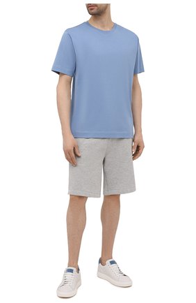 Мужские шорты POLO RALPH LAUREN серого цвета по цене 11350 руб., арт. 710790292 | Фото 2 Мужские шорты POLO RALPH LAUREN серого цвета, арт. 710790292 | Фото 2 (Материал внешний: Хлопок, Синтетический материал; Принт: Без принта; Кросс-КТ: Трикотаж, Спорт; Стили: Спорт-шик; Длина Шорты М: Ниже колена)