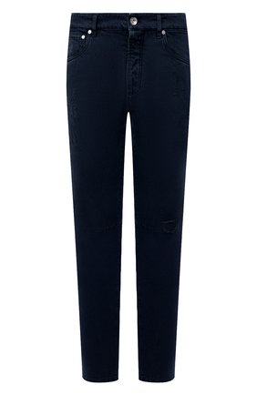 Мужские джинсы BRUNELLO CUCINELLI синего цвета по цене 79950 руб., арт. M262PX2340 | Фото 1