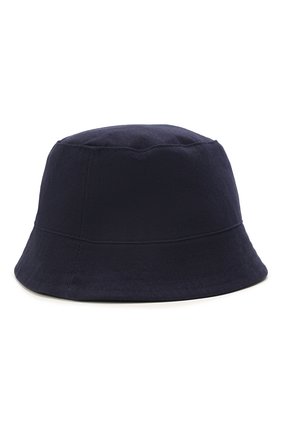 Детская хлопковая панама KENZO темно-синего цвета по цене 6240 руб., арт. K51001 | Фото 2 Детская хлопковая панама KENZO темно-синего цвета, арт. K51001 | Фото 2 (Материал: Текстиль, Хлопок)
