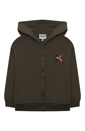 Детский хлопковая толстовка KENZO хаки цвета по цене 13550 руб., арт. K25063 | Фото 1 Детский хлопковая толстовка KENZO хаки цвета, арт. K25063 | Фото 1 (Рукава: Длинные; Материал внешний: Хлопок; Мальчики Кросс-КТ: Толстовка-одежда; Региональные ограничения белый список (Axapta Mercury): RU; Ростовка одежда: 10 - 11 лет | 140 - 146см, 12 лет | 152 см, 3 года | 98 см, 4 года | 104 см, 6 лет | 116 см, 8 лет | 128 см)