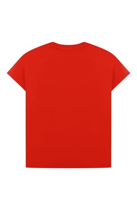 Детская хлопковая футболка KENZO красного цвета по цене 6240 руб., арт. K25110 | Фото 2 Детская хлопковая футболка KENZO красного цвета, арт. K25110 | Фото 2