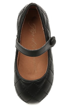 Детские кожаные балетки AGE OF INNOCENCE черного цвета, арт. 000195/C0C0/22-28 | Фото 4 (Длина стельки: 14,8, 16,3, 17, 15, 13,6, 14,2; Материал внешний: Кожа; Материал внутренний: Натуральная кожа; Региональные ограничения белый список (Axapta Mercury): RU; Девочки-школьная форма: Классическая обувь)