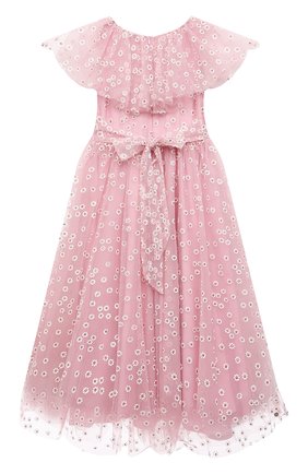 Детское платье SONIA RYKIEL ENFANT розового цвета по цене 33700 руб., арт. 21S1DR12 | Фото 2 Детское платье SONIA RYKIEL ENFANT розового цвета, арт. 21S1DR12 | Фото 2