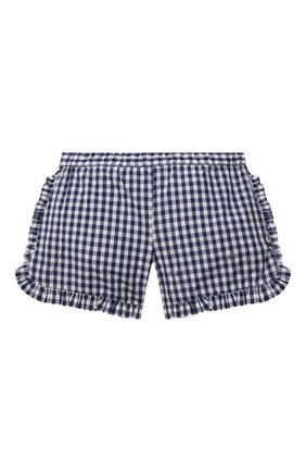 Детские хлопковые шорты SONIA RYKIEL ENFANT синего цвета по цене 8425 руб., арт. 21S1S001 | Фото 2 Детские хлопковые шорты SONIA RYKIEL ENFANT синего цвета, арт. 21S1S001 | Фото 2