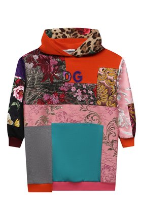 Детское платье DOLCE & GABBANA разноцветного цвета по цене 46600 руб., арт. L5JD2M/G7YPV/8-14 | Фото 1 Детское платье DOLCE & GABBANA разноцветного цвета, арт. L5JD2M/G7YPV/8-14 | Фото 1 (Девочки Кросс-КТ: Платье-одежда; Случай: Повседневный; Материал внешний: Синтетический материал, Хлопок; Материал подклада: Хлопок; Рукава: Длинные; Ростовка одежда: 10 - 11 лет | 140 - 146см, 12 лет | 152 см, 8 лет | 128 см)