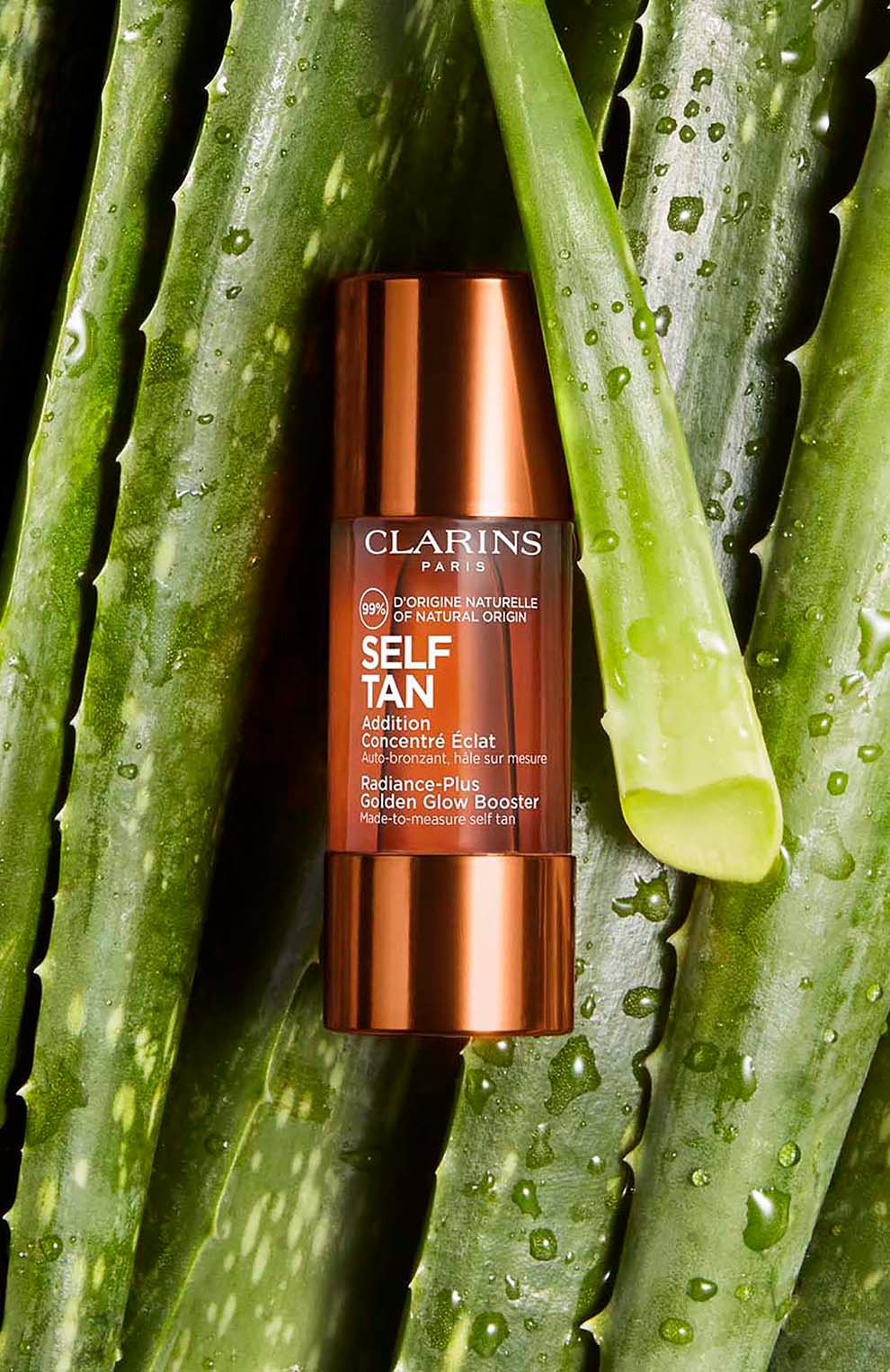 Концентрат с эффектом загара для лица addition concentre eclat visage (15ml) CLARINS бесцветного цвета по цене 3100 руб., арт. 80074506 | Фото 5 Концентрат с эффектом загара для лица addition concentre eclat visage (15ml) CLARINS бесцветного цвета, арт. 80074506 | Фото 5 (Назначение: Для лица; Тип продукта: Концентраты)
