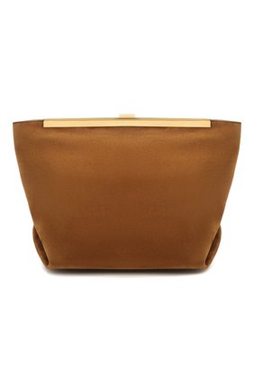 Женская сумка augusta KHAITE коричневого цвета, арт. H3002-710/AUGUSTA | Фото 1 (Сумки-технические: Сумки через плечо; Ремень/цепочка: На ремешке; Материал: Натуральная кожа; Размер: medium)