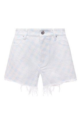 Женские джинсовые шорты DENIM X ALEXANDER WANG голубого цвета по цене 25150 руб., арт. 4DC2214938 | Фото 1 Женские джинсовые шорты DENIM X ALEXANDER WANG голубого цвета, арт. 4DC2214938 | Фото 1