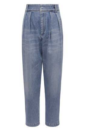 Женские джинсы BRUNELLO CUCINELLI голубого цвета по цене 94900 руб., арт. MP186P5662 | Фото 1 Женские джинсы BRUNELLO CUCINELLI голубого цвета, арт. MP186P5662 | Фото 1 (Длина (брюки, джинсы): Стандартные; Силуэт Ж (брюки и джинсы): Прямые; Стили: Кэжуэл; Материал внешний: Хлопок)