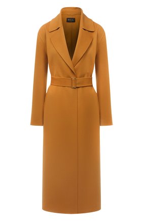 Женское кашемировое пальто LORO PIANA горчичного цвета по цене 574500 руб., арт. FAL7182 | Фото 1 Женское кашемировое пальто LORO PIANA горчичного цвета, арт. FAL7182 | Фото 1 (Материал внешний: Кашемир, Шерсть; Стили: Кэжуэл; 1-2-бортные: Однобортные; Рукава: Длинные; Длина (верхняя одежда): Длинные)