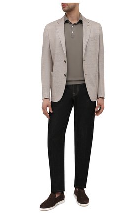 Мужские кожаные лоферы ZILLI коричневого цвета по цене 79950 руб., арт. MDV-T148/003 | Фото 2 Мужские кожаные лоферы ZILLI коричневого цвета, арт. MDV-T148/003 | Фото 2
