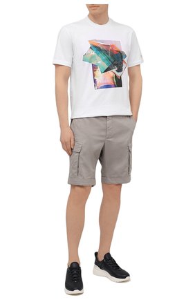 Мужская хлопковая футболка Z ZEGNA белого цвета по цене 21250 руб., арт. VW367/ZZ649S | Фото 2 Мужская хлопковая футболка Z ZEGNA белого цвета, арт. VW367/ZZ649S | Фото 2