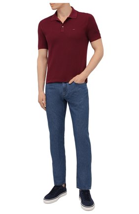 Мужские джинсы ERMENEGILDO ZEGNA синего цвета по цене 39900 руб., арт. UWI91/JS01 | Фото 2 Мужские джинсы ERMENEGILDO ZEGNA синего цвета, арт. UWI91/JS01 | Фото 2