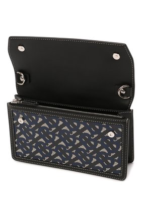 Мужская сумка BURBERRY темно-синего цвета по цене 76300 руб., арт. 8040284 | Фото 4 Мужская сумка BURBERRY темно-синего цвета, арт. 8040284 | Фото 4