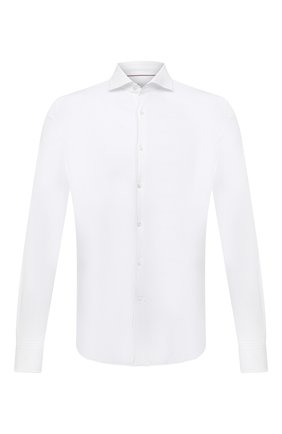 Мужская хлопковая рубашка LORO PIANA белого цвета по цене 78450 руб., арт. FAL6123 | Фото 1 Мужская хлопковая рубашка LORO PIANA белого цвета, арт. FAL6123 | Фото 1