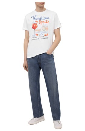 Мужская хлопковая футболка MC2 SAINT BARTH белого цвета по цене 5405 руб., арт. STBM TSHIRT MAN/TSHM001 | Фото 2 Мужская хлопковая футболка MC2 SAINT BARTH белого цвета, арт. STBM TSHIRT MAN/TSHM001 | Фото 2