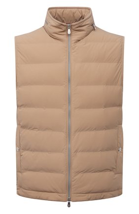 Мужской пуховый жилет BRUNELLO CUCINELLI бежевого цвета по цене 237500 руб., арт. ML4911714 | Фото 1 Мужской пуховый жилет BRUNELLO CUCINELLI бежевого цвета, арт. ML4911714 | Фото 1 (Материал подклада: Синтетический материал; Стили: Кэжуэл; Кросс-КТ: Пуховик, Куртка; Материал внешний: Синтетический материал; Длина (верхняя одежда): Короткие; Материал утеплителя: Пух и перо)