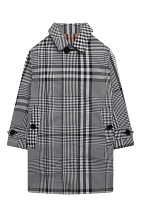 Детский двусторонний тренч BURBERRY черно-белого цвета по цене 75950 руб., арт. 8038371 | Фото 1 Детский двусторонний тренч BURBERRY черно-белого цвета, арт. 8038371 | Фото 1
