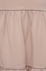 Детский шелковый топ BRUNELLO CUCINELLI светло-розового цвета, арт. BF948T406C | Фото 3 (Материал внешний: Шелк; Рукава: Короткие; Девочки Кросс-КТ: топ-одежда; Ростовка одежда: 12 лет | 152 см)