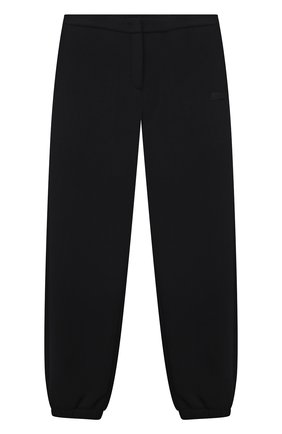 Детские хлопковые брюки EMPORIO ARMANI темно-синего цвета по цене 12900 руб., арт. 6K3P65/1JHSZ | Фото 1 Детские хлопковые брюки EMPORIO ARMANI темно-синего цвета, арт. 6K3P65/1JHSZ | Фото 1 (Материал внешний: Хлопок; Девочки Кросс-КТ: Брюки-одежда; Ростовка одежда: 16 лет | 164 см, 6 лет | 116 см, 8 лет | 128 см, 10 - 11 лет | 140 - 146см, 13 - 15 лет | 158 см, 4 года | 104 см, 5 лет | 110 см, 7 лет | 122 см)