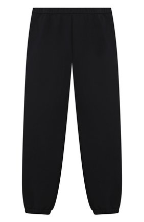 Детские хлопковые брюки EMPORIO ARMANI темно-синего цвета по цене 12900 руб., арт. 6K3P65/1JHSZ | Фото 2 Детские хлопковые брюки EMPORIO ARMANI темно-синего цвета, арт. 6K3P65/1JHSZ | Фото 2 (Материал внешний: Хлопок; Девочки Кросс-КТ: Брюки-одежда; Ростовка одежда: 16 лет | 164 см, 6 лет | 116 см, 8 лет | 128 см, 10 - 11 лет | 140 - 146см, 13 - 15 лет | 158 см, 4 года | 104 см, 5 лет | 110 см, 7 лет | 122 см)