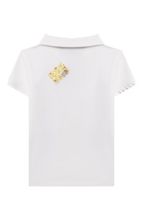 Детское хлопковое поло RALPH LAUREN белого цвета по цене 5995 руб., арт. 312835144 | Фото 2 Детское хлопковое поло RALPH LAUREN белого цвета, арт. 312835144 | Фото 2