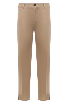 Мужские хлопковые брюки VERSACE бежевого цвета по цене 47450 руб., арт. A89392/A229958 | Фото 1 Мужские хлопковые брюки VERSACE бежевого цвета, арт. A89392/A229958 | Фото 1 (Случай: Повседневный; Силуэт М (брюки): Чиносы; Материал внешний: Хлопок; Стили: Кэжуэл; Длина (брюки, джинсы): Стандартные)