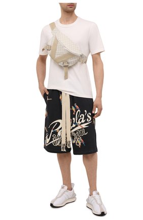 Мужские хлопковые шорты loewe x paula's ibiza LOEWE черного цвета по цене 65200 руб., арт. H616Y27X01 | Фото 2 Мужские хлопковые шорты loewe x paula's ibiza LOEWE черного цвета, арт. H616Y27X01 | Фото 2