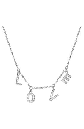 Женское колье love J-POINT серебряного цвета по цене 0 руб., арт. ИПГ857.32.090421.8W | Фото 2 Женское колье love J-POINT серебряного цвета, арт. ИПГ857.32.090421.8W | Фото 2 (Материал: Золото; Региональные ограничения белый список (Axapta Mercury): RU)